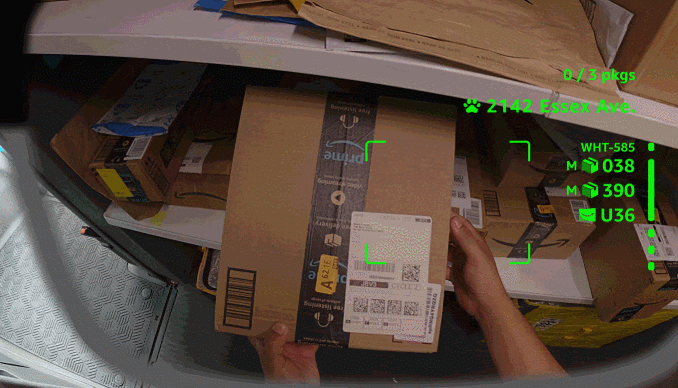 镜亮相:快递员迎来“增强现实”时代PG麻将胡了网站入口亚马逊AI眼(图5) 镜亮相:快递员迎来“增强现实”时代PG麻将胡了网站入口亚马逊AI眼(图5)